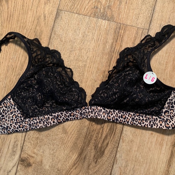 SOLD Victoria’s Secret leopard and black lace - Picture 2 of 5